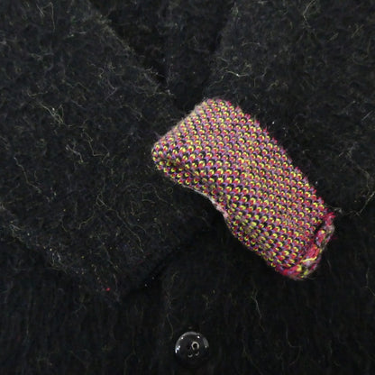 【中古】HUF | ハフ H-DOG CARDIGAN カーディガン ブラック サイズ：M
