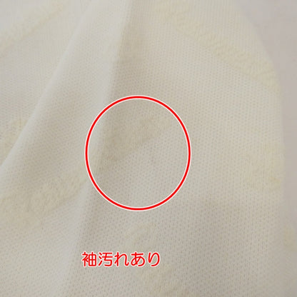 【中古】Resurrection | レザレクション ロゴモノグラムニットプルオーバー ニット RMW-KN13 ホワイト サイズ：XL