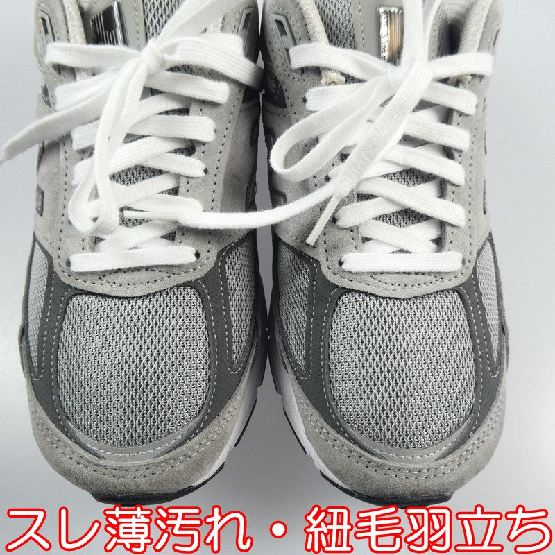 【中古】NEW BALANCE | ニューバランス スニーカー M990GL5 26.0cm グレー