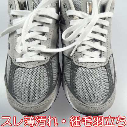【中古】NEW BALANCE | ニューバランス スニーカー M990GL5 26.0cm グレー