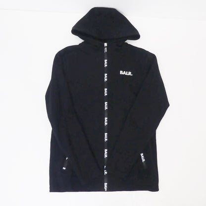 【中古】BALR. | ボーラー REPEAT ZIP HOODIE パーカー ブラック サイズ：S