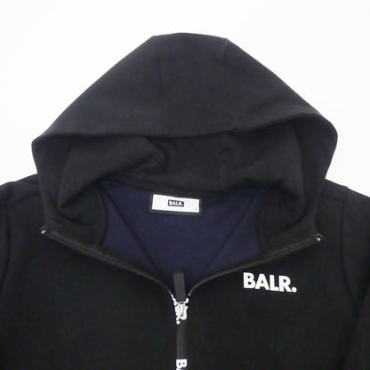【中古】BALR. | ボーラー REPEAT ZIP HOODIE パーカー ブラック サイズ：S