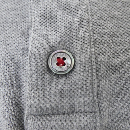 【中古】MONCLER | モンクレール MAGLIA POLO MANICA ポロシャツ 8A70300 グレー サイズ：L
