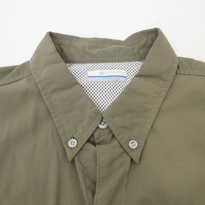【中古】Columbia | コロンビア BAHAMA II S/S SHIRT 半袖シャツ FM7047 カーキ サイズ：L
