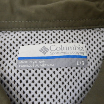 【中古】Columbia | コロンビア BAHAMA II S/S SHIRT 半袖シャツ FM7047 カーキ サイズ：L