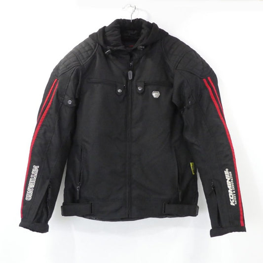 【中古】 プロテクトウインターパーカ ライダースジャケット JK-614 ブラック サイズ：XL
