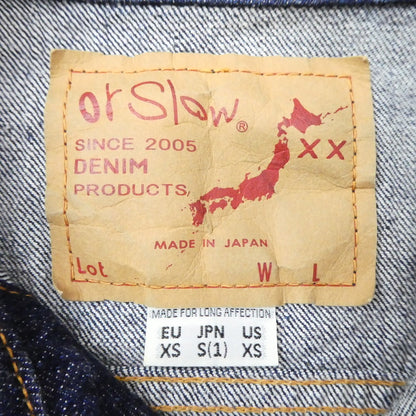 【中古】orSlow | オアスロウ 3RD TYPE 60'S DENIM JACKET デニム サイズ：S