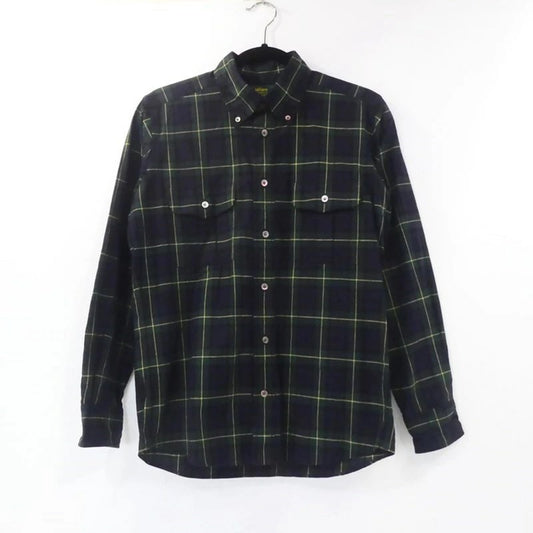 【中古】 ブラックウォッチボタンダウンシャツ 長袖シャツ サイズ：S