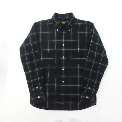 【中古】 ブラックウォッチボタンダウンシャツ 長袖シャツ サイズ：S