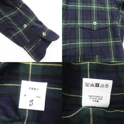 【中古】 ブラックウォッチボタンダウンシャツ 長袖シャツ サイズ：S