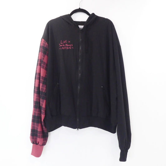 【中古】 ウィンドゥ(10)ブレーカー～LiSA?Ver.～ ナイロンジャケット ブラック サイズ：L
