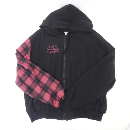 【中古】 ウィンドゥ(10)ブレーカー～LiSA?Ver.～ ナイロンジャケット ブラック サイズ：L