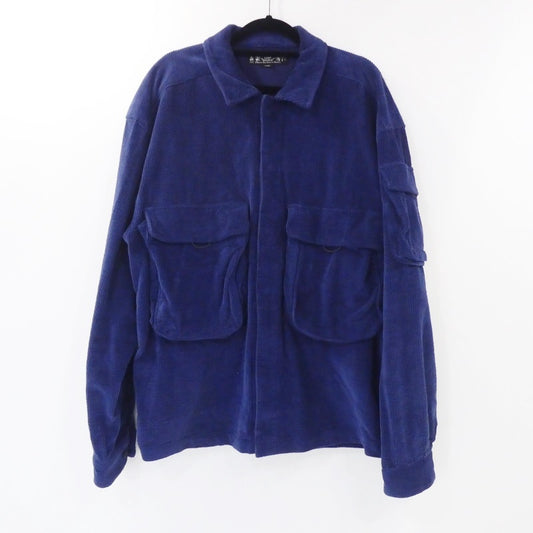 【中古】BAL | バル JUMBO CORDUROY SHIRT その他トップス BAL-2026 ブルー サイズ：L