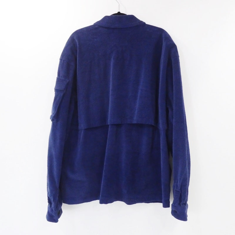 【中古】BAL | バル JUMBO CORDUROY SHIRT その他トップス BAL-2026 ブルー サイズ：L