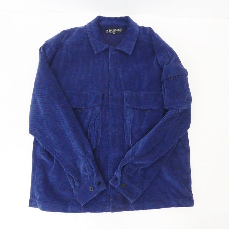 【中古】BAL | バル JUMBO CORDUROY SHIRT その他トップス BAL-2026 ブルー サイズ：L