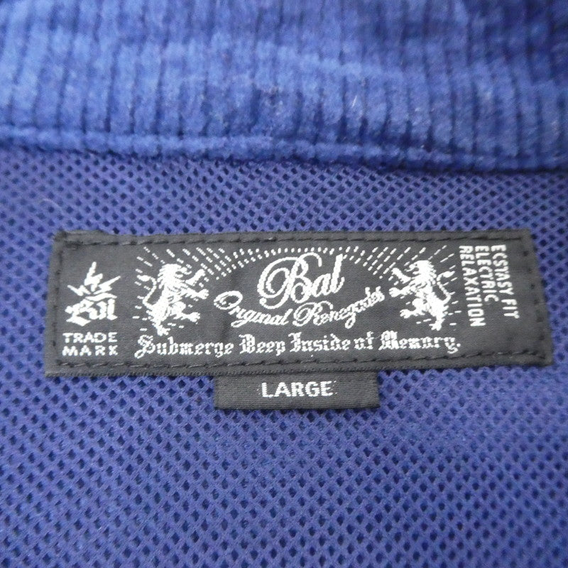 【中古】BAL | バル JUMBO CORDUROY SHIRT その他トップス BAL-2026 ブルー サイズ：L