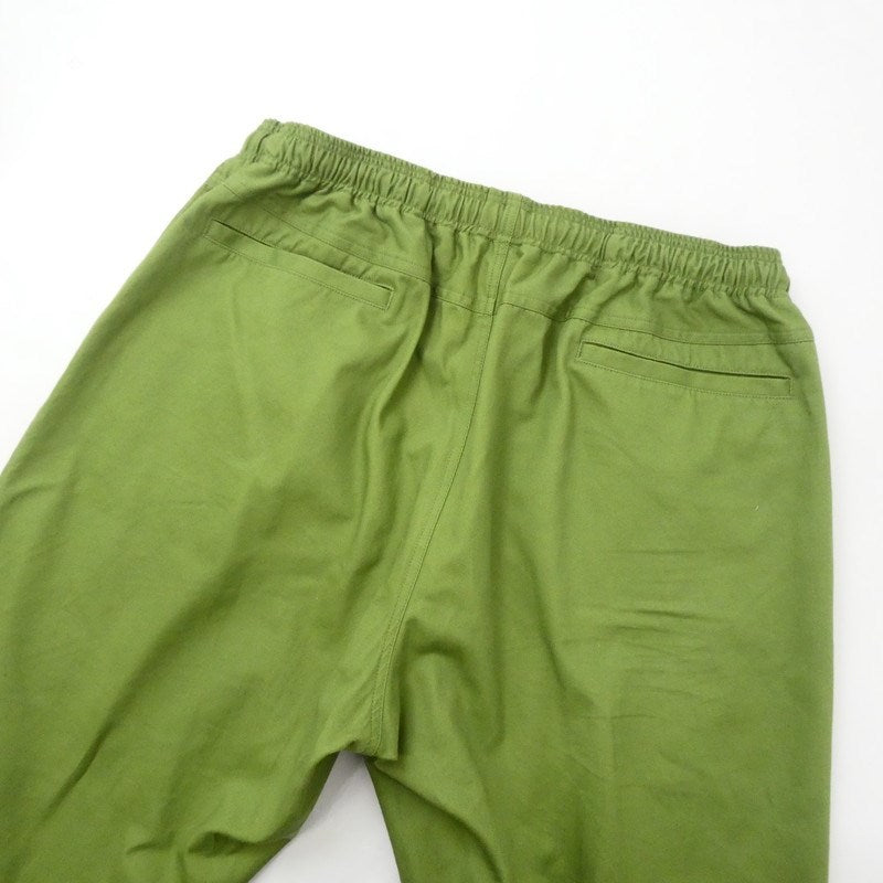 【中古】BAL | バル WASHED TWILL ELASTIC WAIST TROUSER パンツ グリーン サイズ：L
