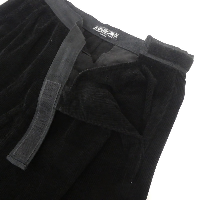 【中古】BAL | バル CORDUROY VELCRO WORK PANT パンツ BAL-1980 ブラック サイズ：XL