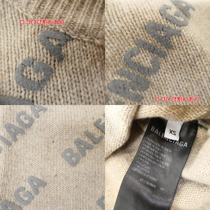 【中古】BALENCIAGA | バレンシアガ ニット 703223 サイズ：XS