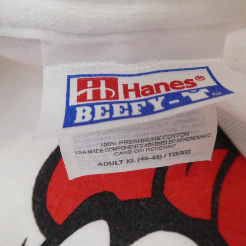 【中古】Hanes | ヘインズ ミニー・マウス 半袖Ｔシャツ ホワイト サイズ：XL