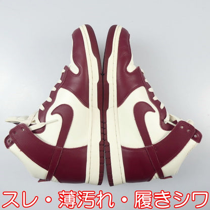 【中古】NIKE | ナイキ WMNS DUNK HIGH "TEAM RED" スニーカー DD1869-101 27.5cm