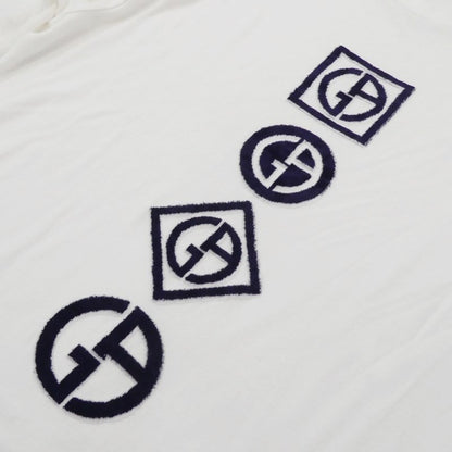 【中古】GIORGIO ARMANI | ジョルジオアルマーニ 半袖Ｔシャツ 6LSM72 SJSVZ ホワイト サイズ：52