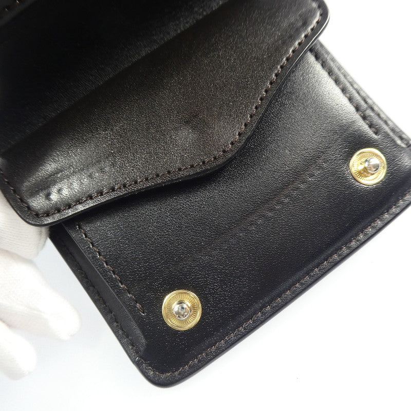 【中古】WILDSWANS | ワイルドスワンズ KF-003/FGB/BK 二つ折り財布 ブラック