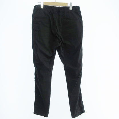 【中古】uniform experiment | ユニフォームエクスペリメント STRETCH GABARDINE SLIM FIT SLACKS その他ボトムス UE-170038 ブラック サイズ：2