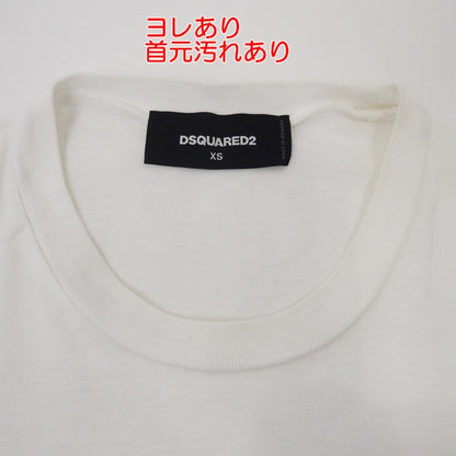 【中古】DSQUARED2 | ディースクエアード 半袖Ｔシャツ S74GD0652 ホワイト サイズ：XS
