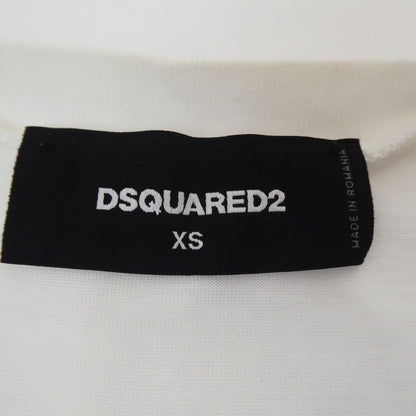 【中古】DSQUARED2 | ディースクエアード 半袖Ｔシャツ S74GD0652 ホワイト サイズ：XS