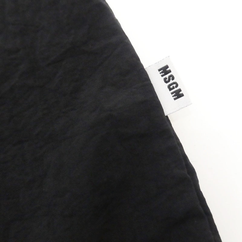 【中古】MSGM | エムエスジーエム 半袖シャツ 2640ME11B ブラック サイズ：40