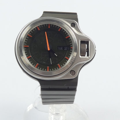 【中古】CABANE de ZUCCa | カバンドズッカ DASHBOARD 腕時計 7S36-0250 ×SEIKO 日差+50秒前後 カーキ