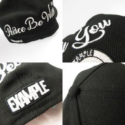 【中古】EXAMPLE | イグザンプル キャップ ブラック