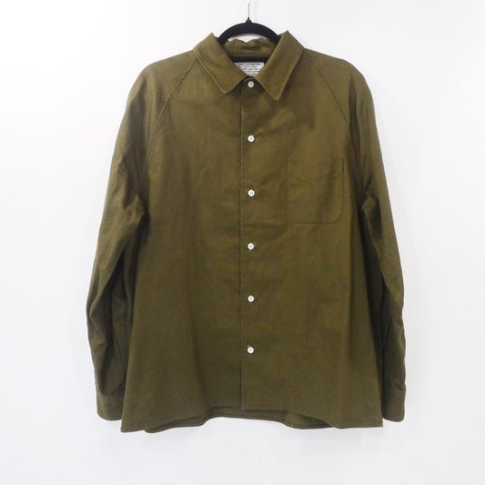 【中古】SUNNY ELEMENT | サニーエレメント VALLEY SHIRT? 長袖シャツ オリーブ サイズ：S