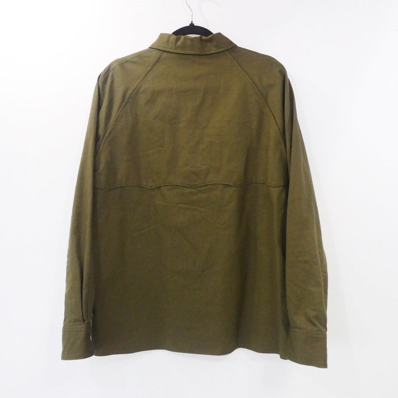 【中古】SUNNY ELEMENT | サニーエレメント VALLEY SHIRT? 長袖シャツ オリーブ サイズ：S