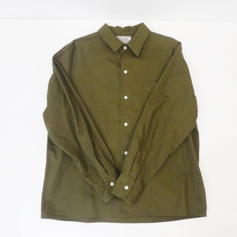 【中古】SUNNY ELEMENT | サニーエレメント VALLEY SHIRT? 長袖シャツ オリーブ サイズ：S