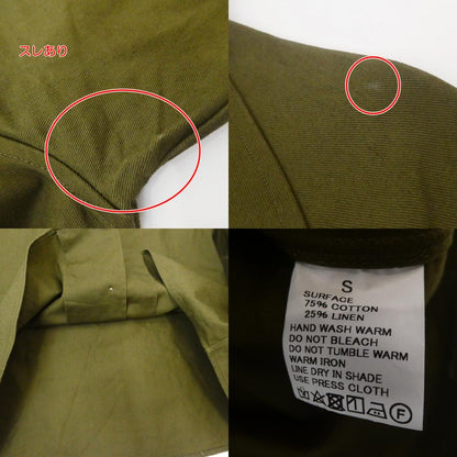 【中古】SUNNY ELEMENT | サニーエレメント VALLEY SHIRT? 長袖シャツ オリーブ サイズ：S