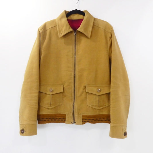 【中古】JELADO | ジェラード Chop Jacket '30s Style Sports Jacket Moleskin ブルゾン JAGB-1302 ブラウン サイズ：40