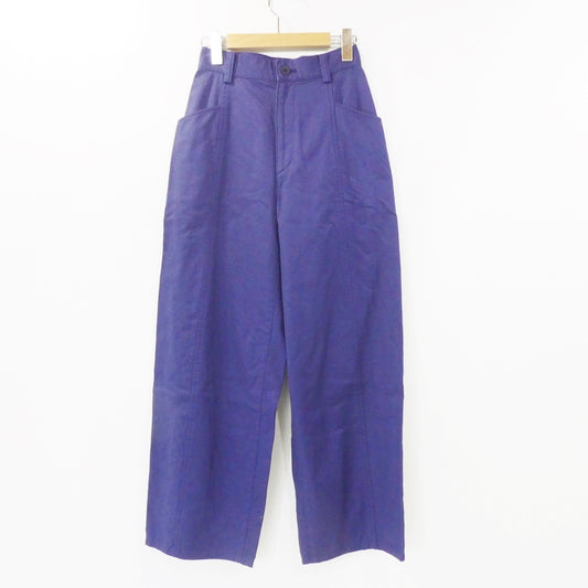 【中古】Steven Alan | スティーブンアラン COTTON TWILL PANTS パンツ 8214-243-0613 ブルー系 サイズ：S