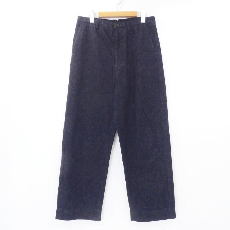 【中古】nest Robe | ネストローブ 硫化染めコットンヘンプセルビッチデニム デニムパンツ 01193-1181 サイズ:F インディゴ