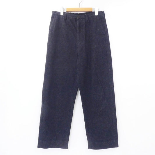 【中古】nest Robe | ネストローブ 硫化染めコットンヘンプセルビッチデニム デニムパンツ 01193-1181 サイズ:F インディゴ