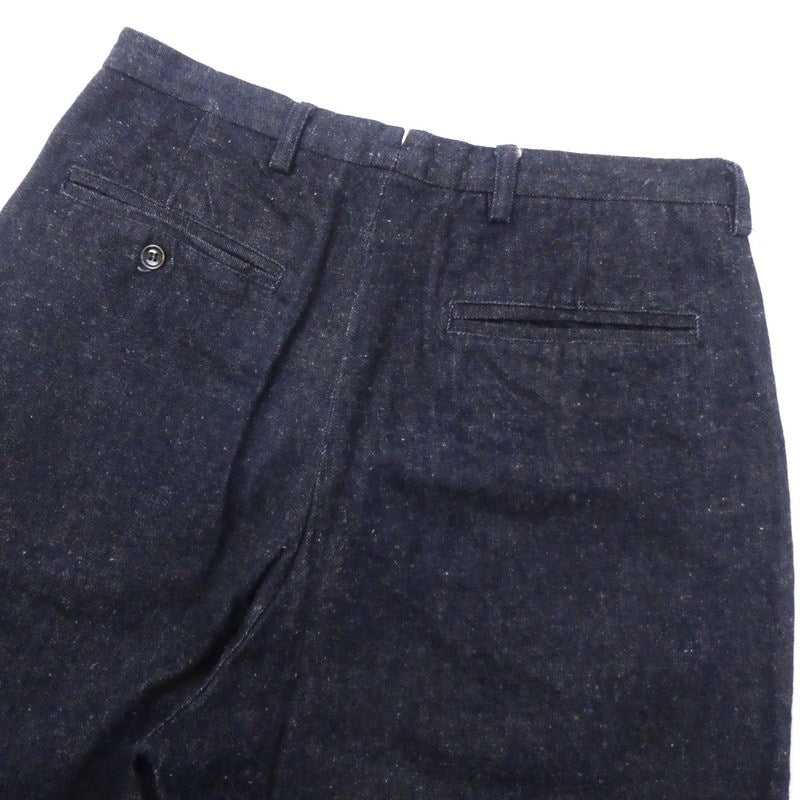 【中古】nest Robe | ネストローブ 硫化染めコットンヘンプセルビッチデニム デニムパンツ 01193-1181 サイズ:F インディゴ