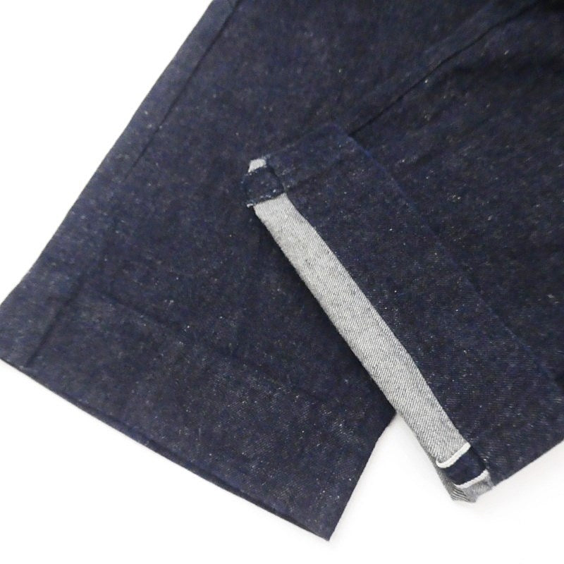 【中古】nest Robe | ネストローブ 硫化染めコットンヘンプセルビッチデニム デニムパンツ 01193-1181 サイズ:F インディゴ