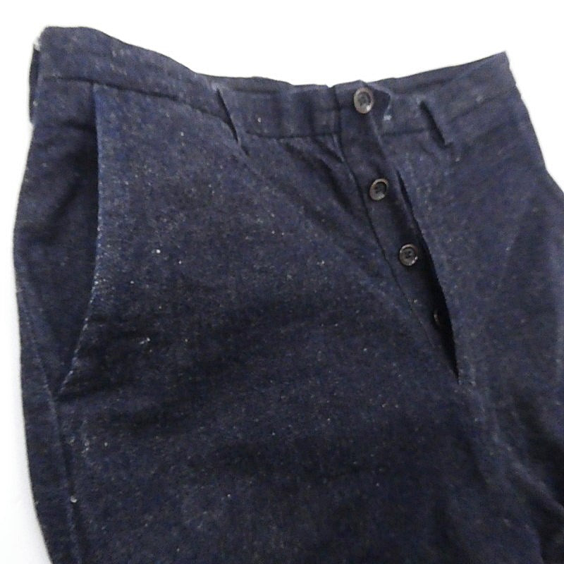 【中古】nest Robe | ネストローブ 硫化染めコットンヘンプセルビッチデニム デニムパンツ 01193-1181 サイズ:F インディゴ