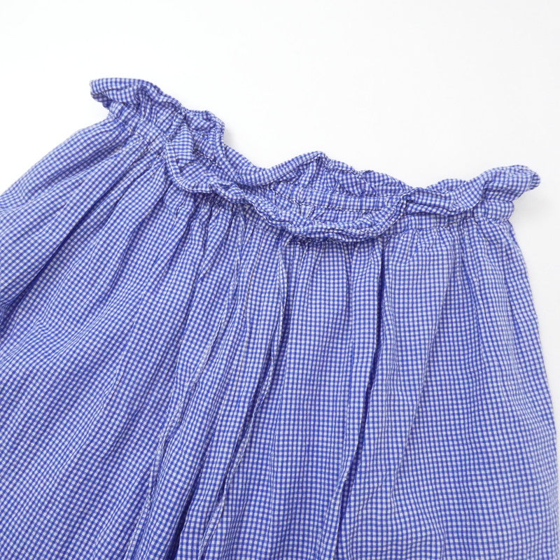 【中古】nest Robe | ネストローブ ハードマンコットンリネンウエストラッフル パンツ 01211-1130 2021S/S サイズ:F