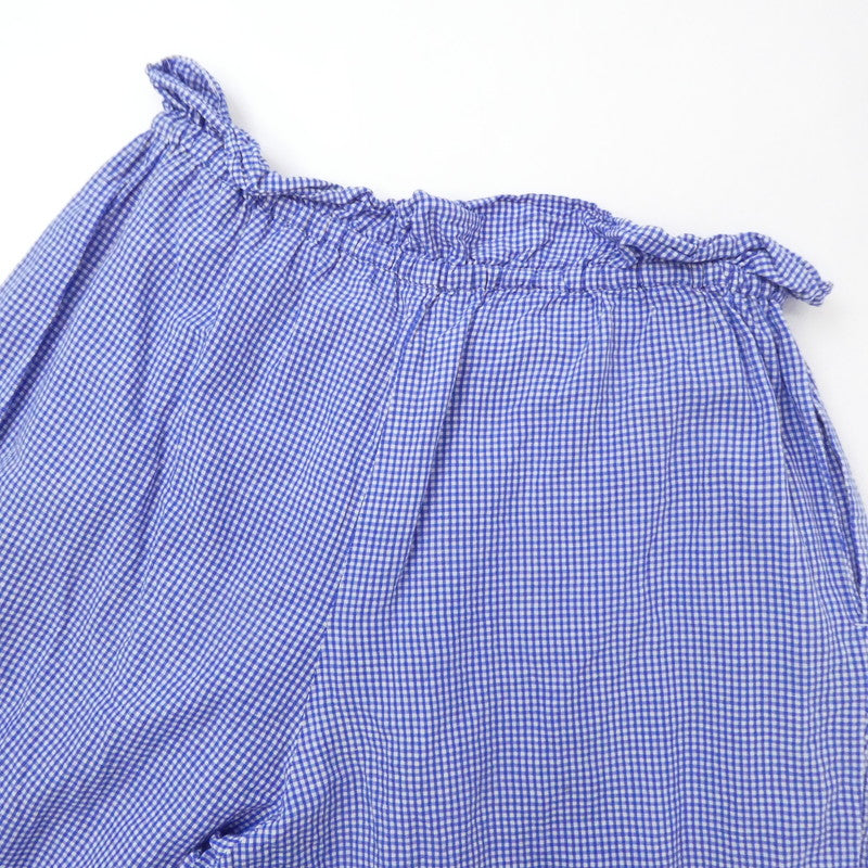【中古】nest Robe | ネストローブ ハードマンコットンリネンウエストラッフル パンツ 01211-1130 2021S/S サイズ:F