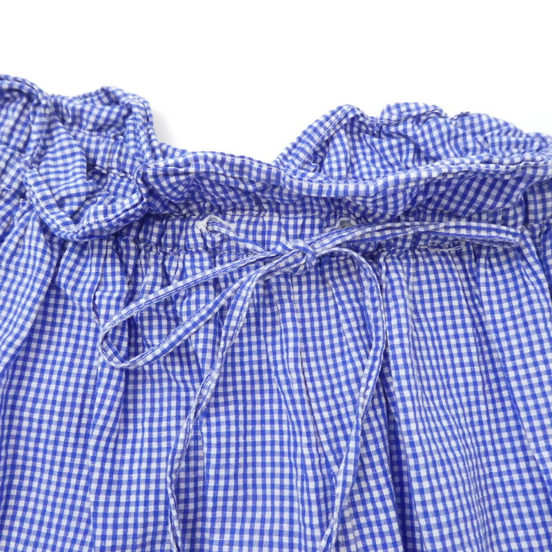 【中古】nest Robe | ネストローブ ハードマンコットンリネンウエストラッフル パンツ 01211-1130 2021S/S サイズ:F