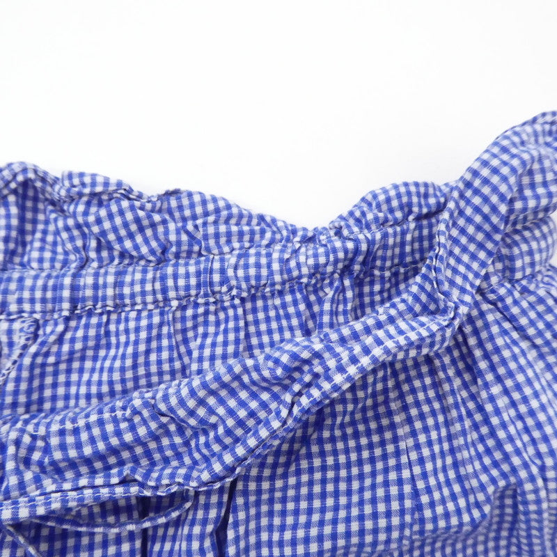 【中古】nest Robe | ネストローブ ハードマンコットンリネンウエストラッフル パンツ 01211-1130 2021S/S サイズ:F