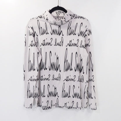 【中古】Paul Smith | ポール・スミス ロゴプリントロールネックカットソー カットソー 203525 397U サイズ：S