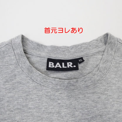 【中古】BALR. | ボーラー BOX LOGO 半袖Ｔシャツ グレー サイズ：XS